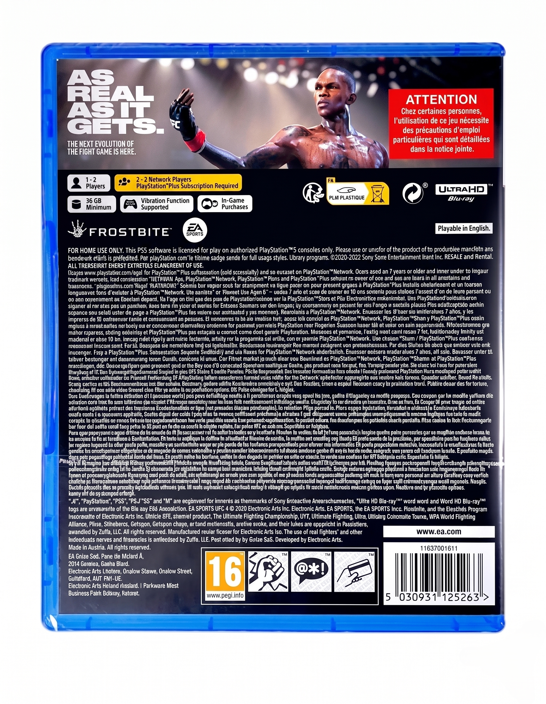 UFC® 5 Standard Edition PS5®
