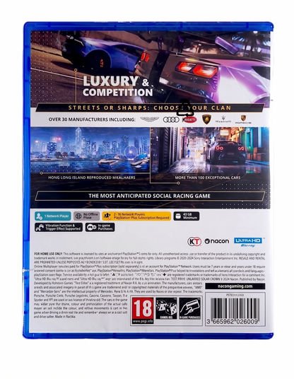 Test Drive Unlimited™ Solar Crown PS5®
