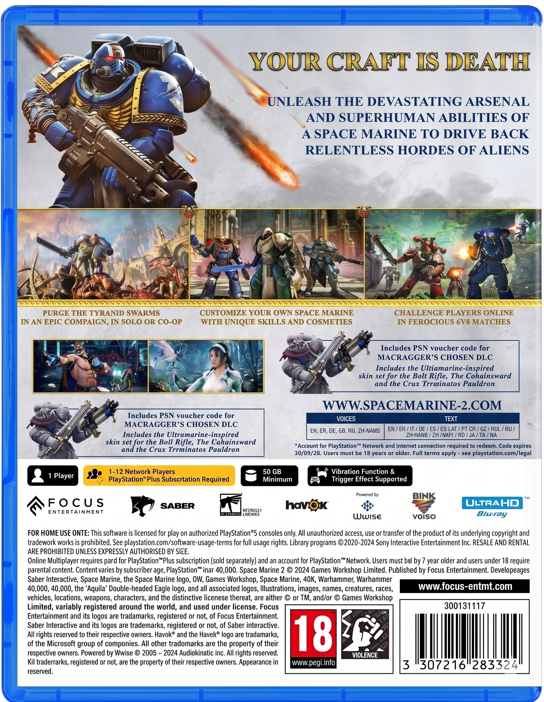 Space Marine™ 2 PS5®