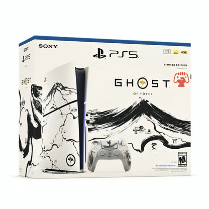 PlayStation®5 Console Ghost of Yotei™ Black Limited Edition Bundle