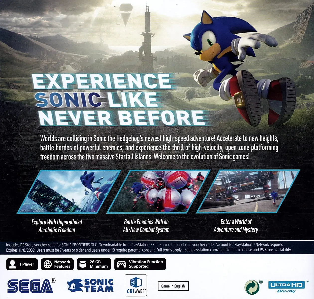 Sonic Frontiers PS5®
