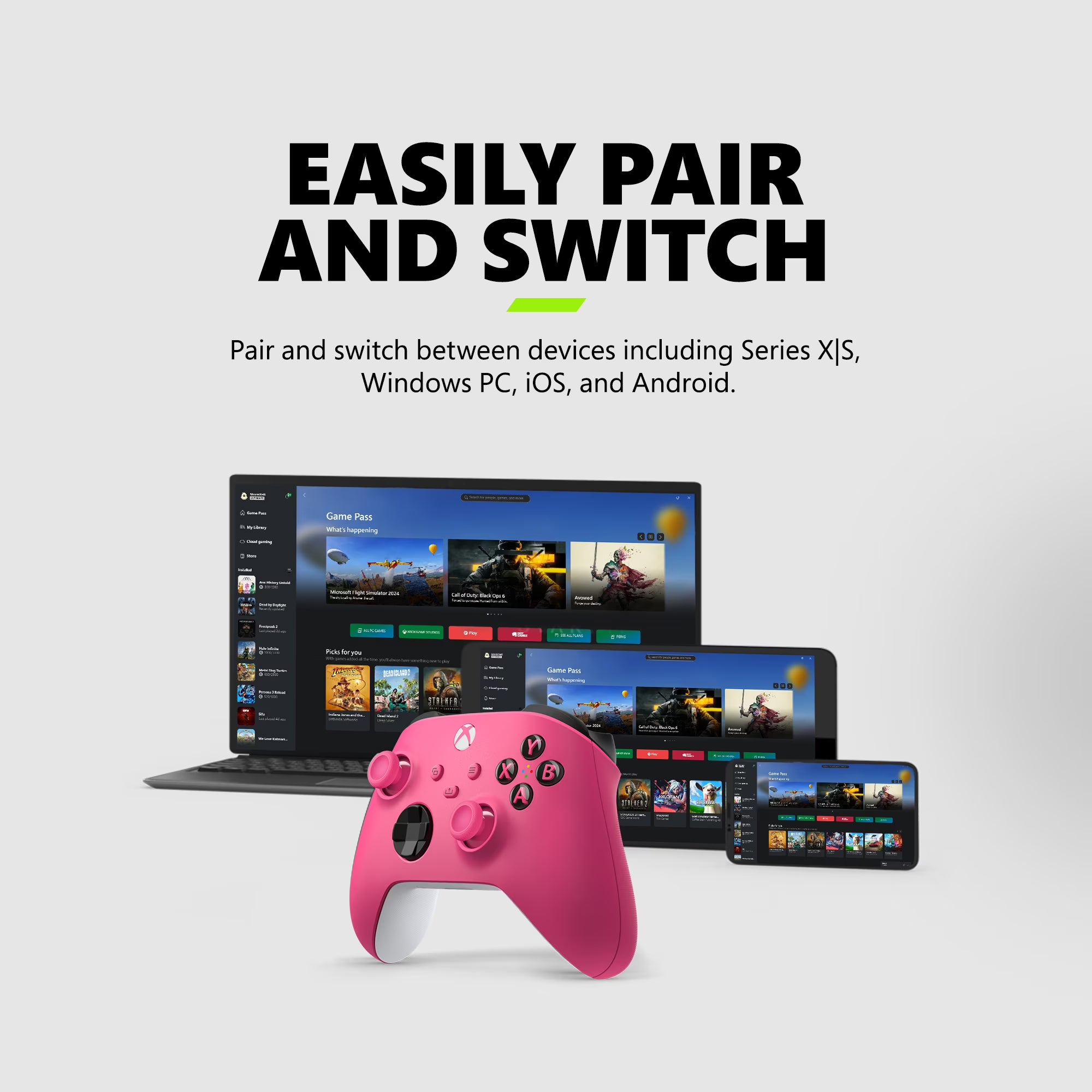 Microsoft Xbox Series S™ / X™ Wireless Controller Deep Pink