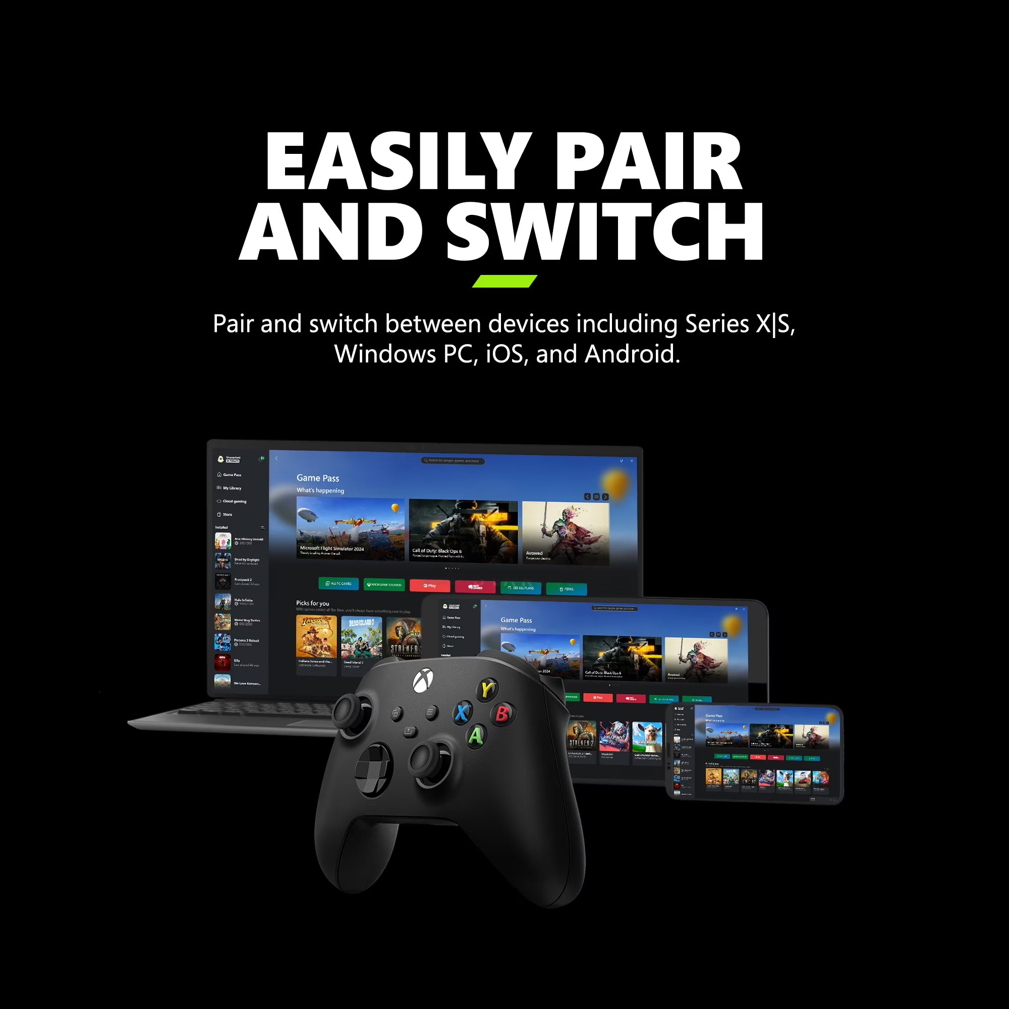 Microsoft Xbox Series S™ / X™ Wireless Controller Carbon Black