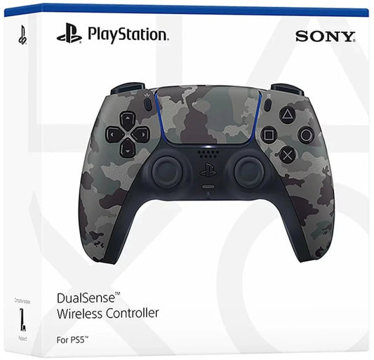 Playstation 5 Dual Sense Gray Camouflage Controller