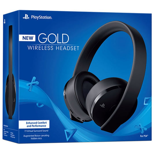 Playstation Gold Wireless Black Headset