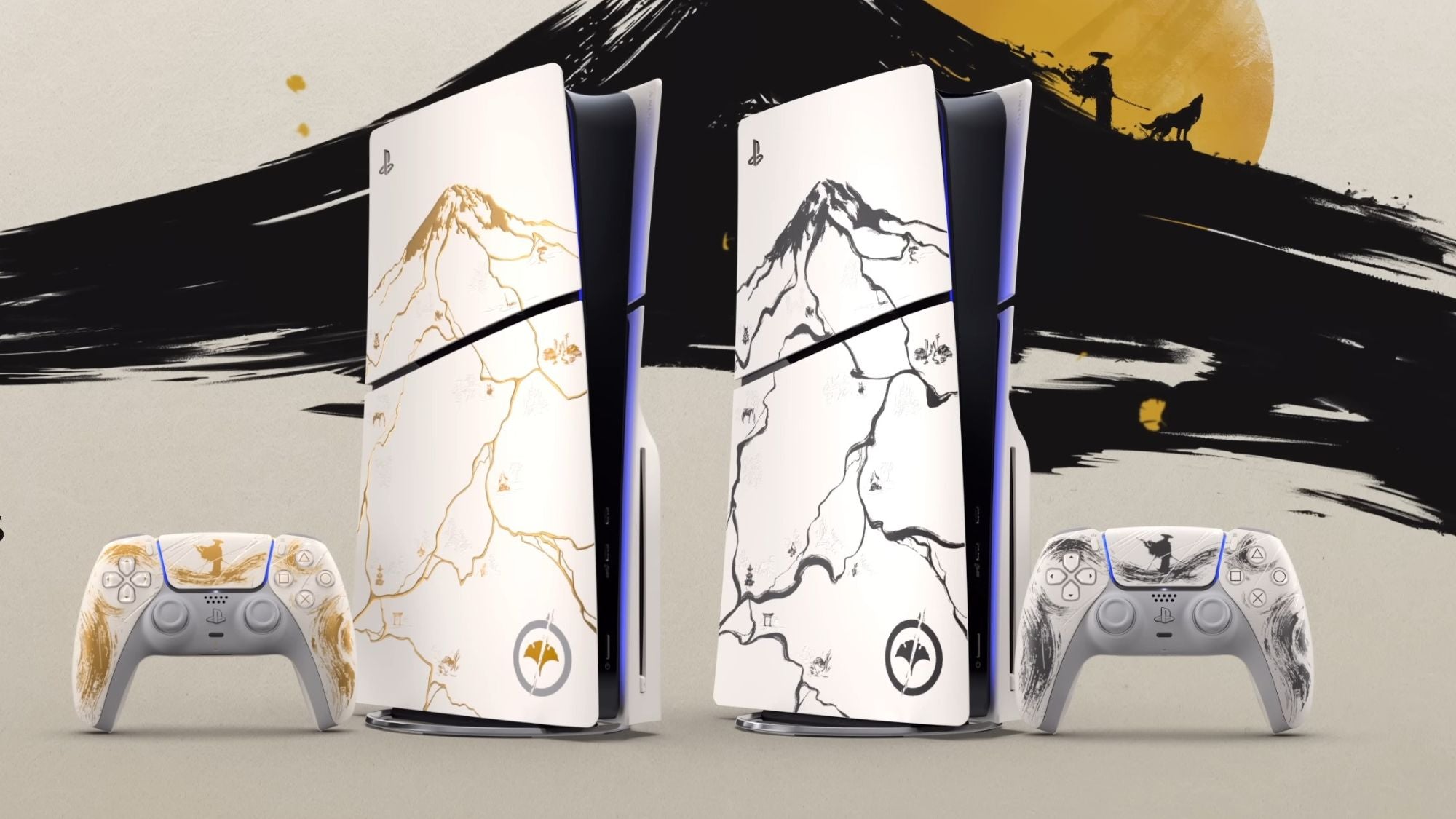 PlayStation®5 Console Ghost of Yotei™ Black Limited Edition Bundle