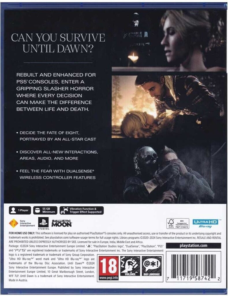 Until Dawn PS5®