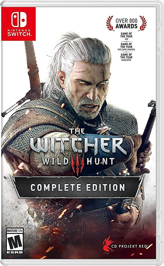Witcher Wild Hunt Complete Edition Nintendo Switch