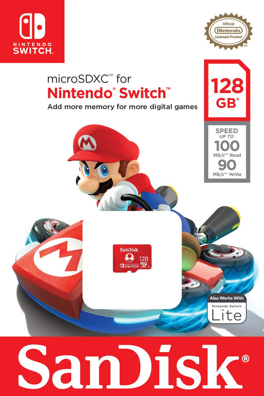 Nintendo Switch San Disk 128 GB