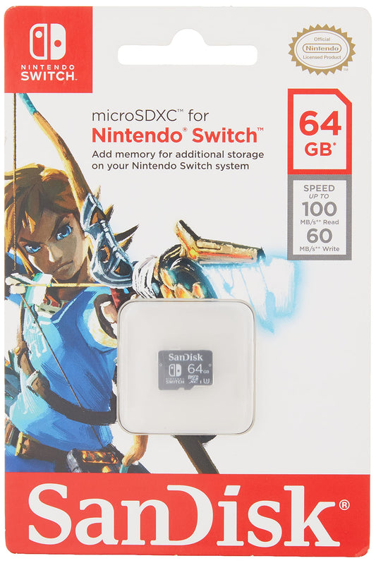 San Disk 64 GB Nintendo Switch