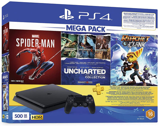 Playstation 4 Mega Pack (Fattal Warranty)