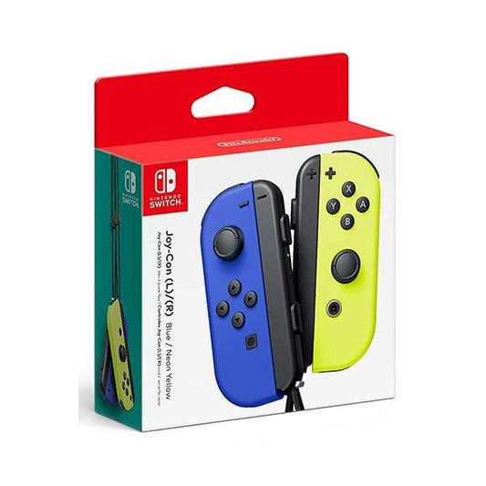 Joy Cons Blue and Yellow Nintendo Switch