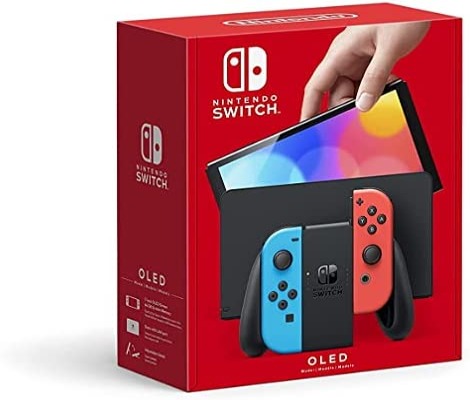 Nintendo Switch OLED Blue and Red